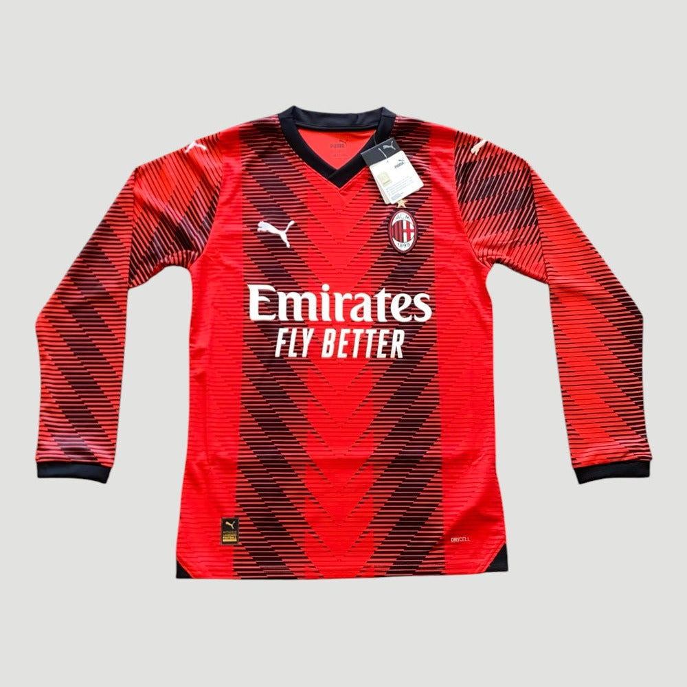 AC Mailand 23/24 Heimtrikot Langärmlig Größe S